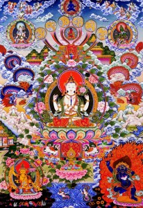 BUDDHIST TANKA TIBET